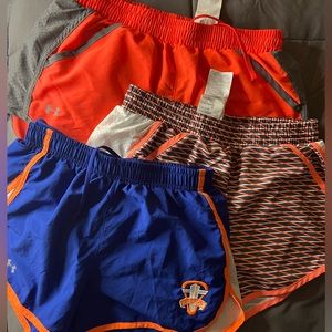 under armour athletic shorts bundle